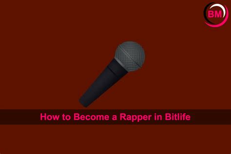 bitlife rapper|How to become a rapper in BitLife (2022)